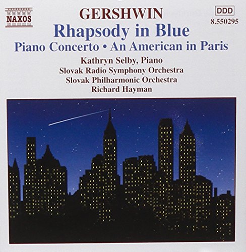 GERSHWIN, GEORGE - GEORGE GERSHWIN RHAPSODY IN BLUE / CONCERTO POUR PIANO
