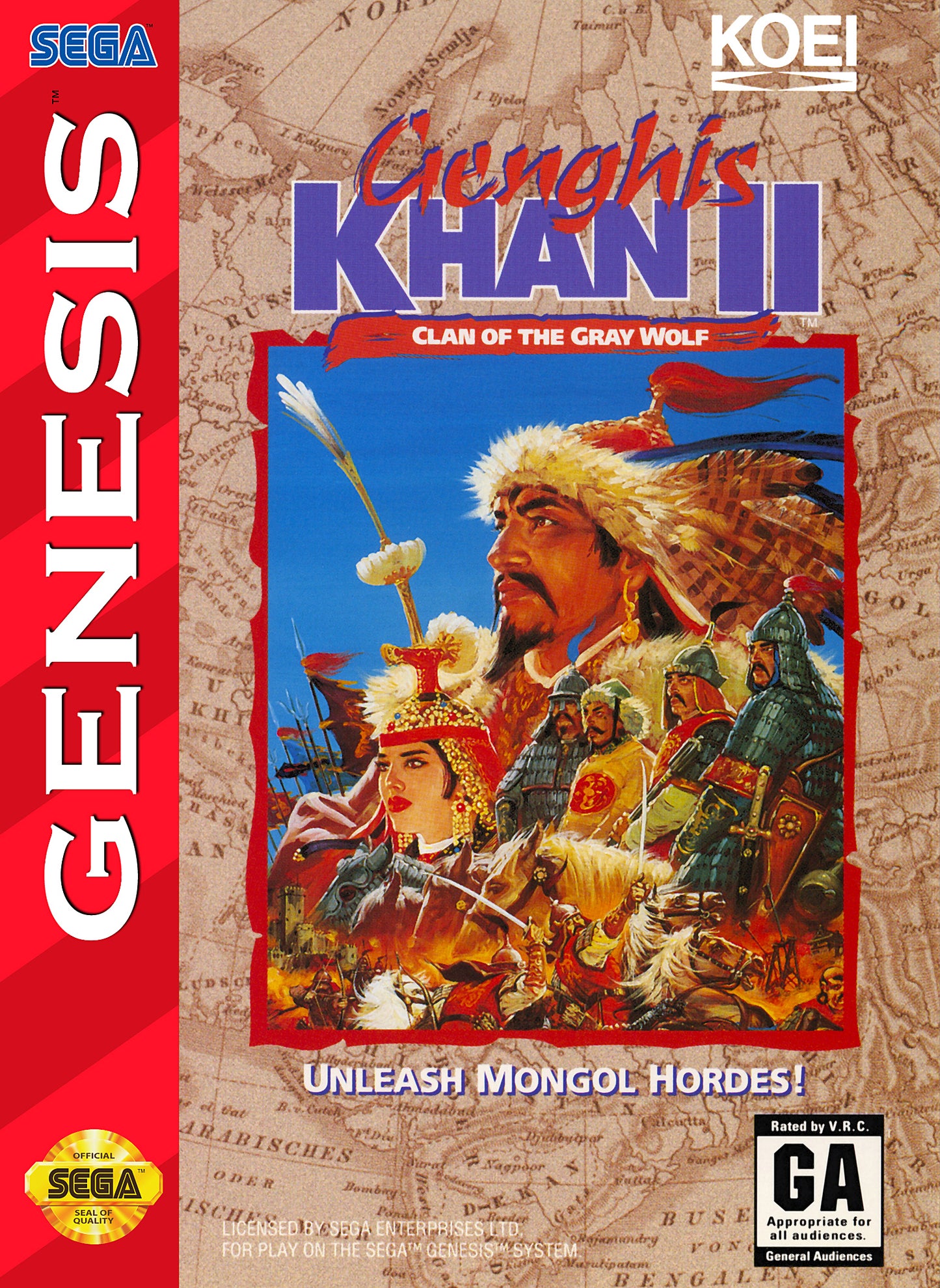 GENGHIS KHAN II: CLAN OF THE GRAY WOLF - GENESIS