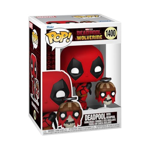 DEADPOOL & WOLVERINE: DEADPOOL WITH HEADPOOL #1400 - FUNKO POP!