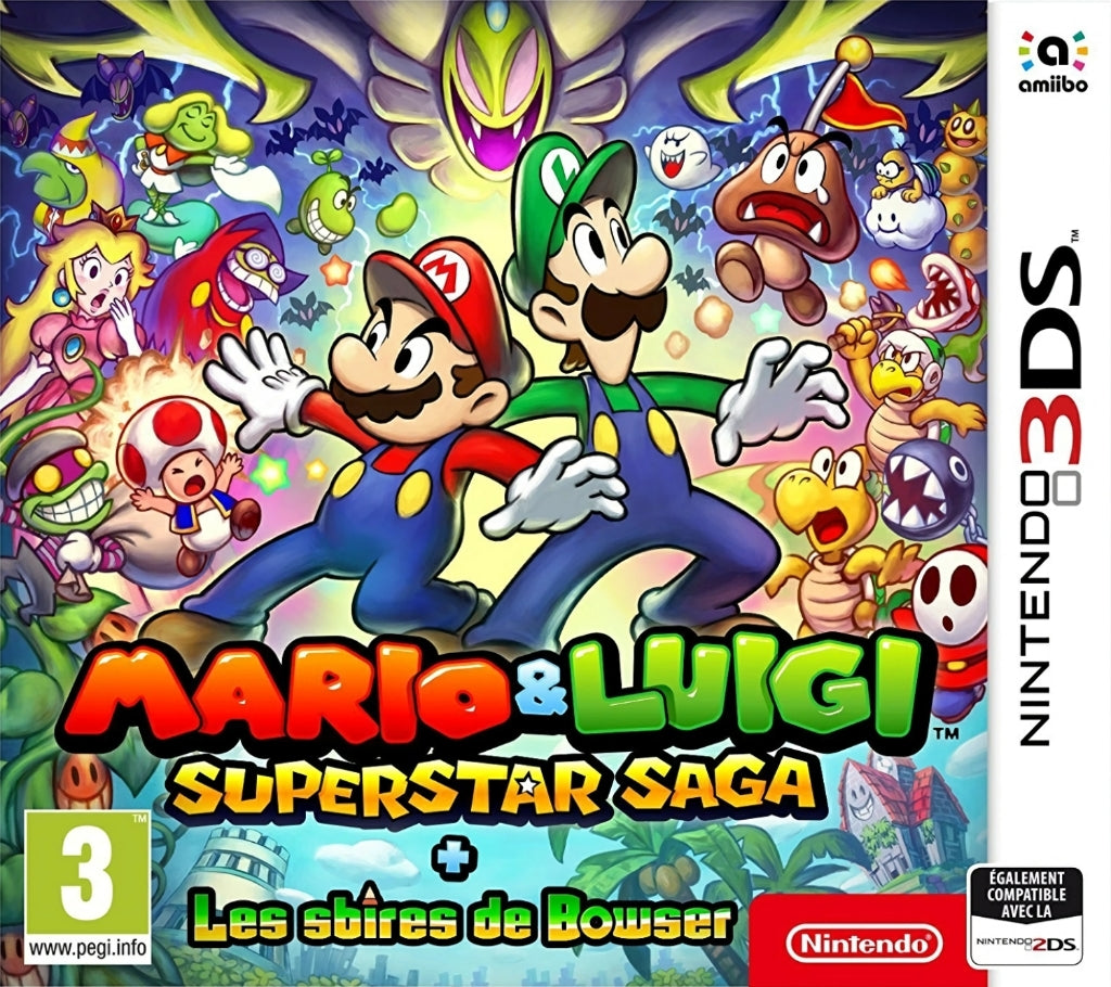 MARIO & LUIGI: SUPERSTAR SAGA + BOWSER'S - 3DS