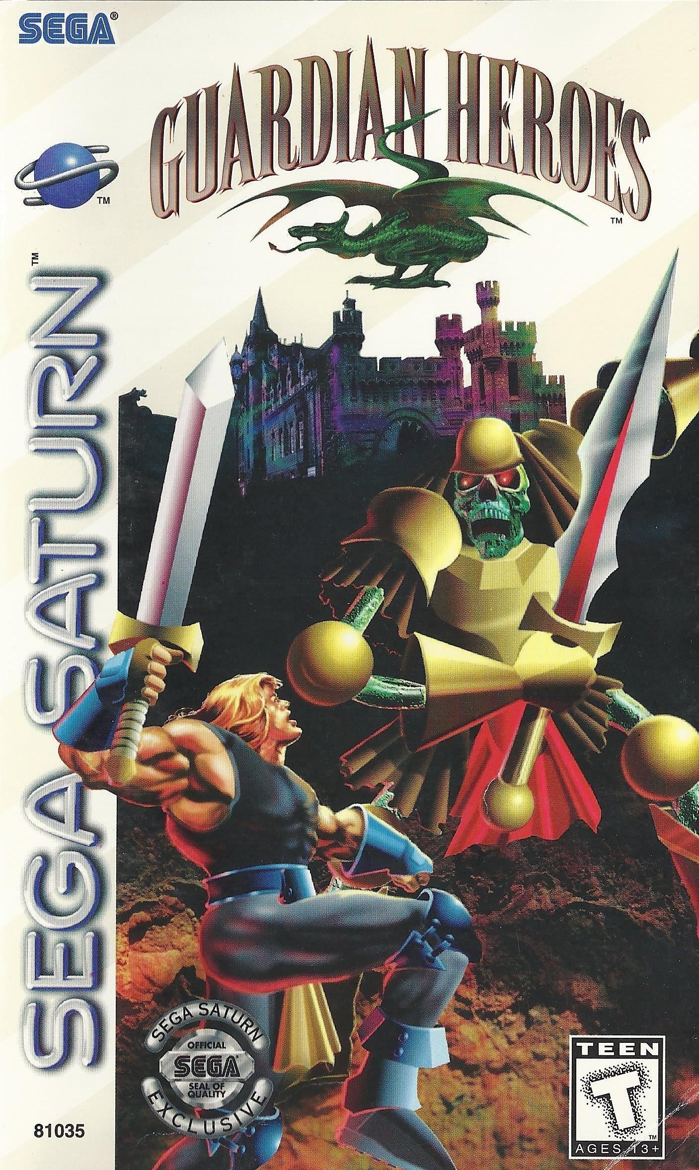 GUARDIAN HEROES - SATURN