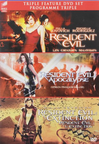 RESIDENT EVIL 1-3 TRILOGY (RESIDENT EVIL/ RESIDENT EVIL: APOCALYPSE / RESIDENT EVIL: EXTINCTION) (BILINGUAL)