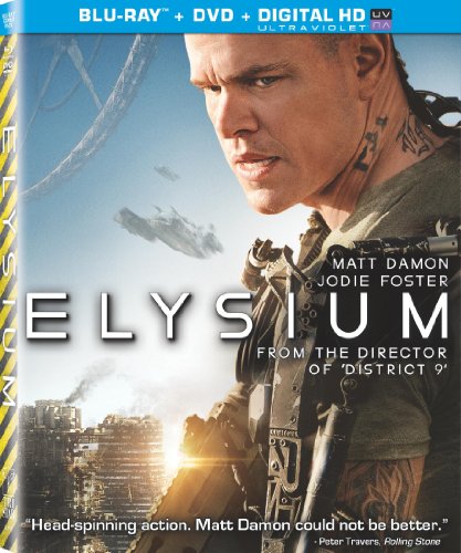 ELYSIUM - BLU-2013-MATT DAMON-INC. DVD COPY