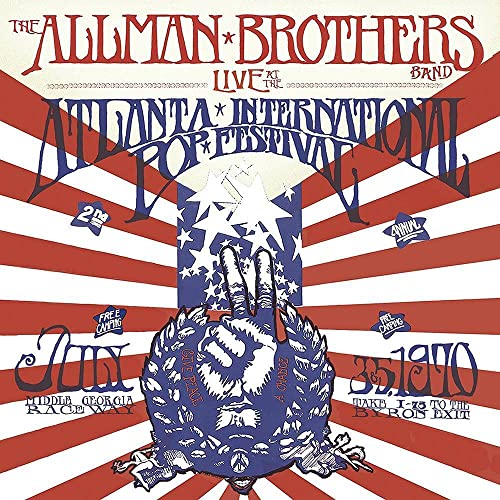 ALLMAN BROTHERS BAND - LIVE @ ATLANTA POP FESTIVAL 1970 (2CDS)