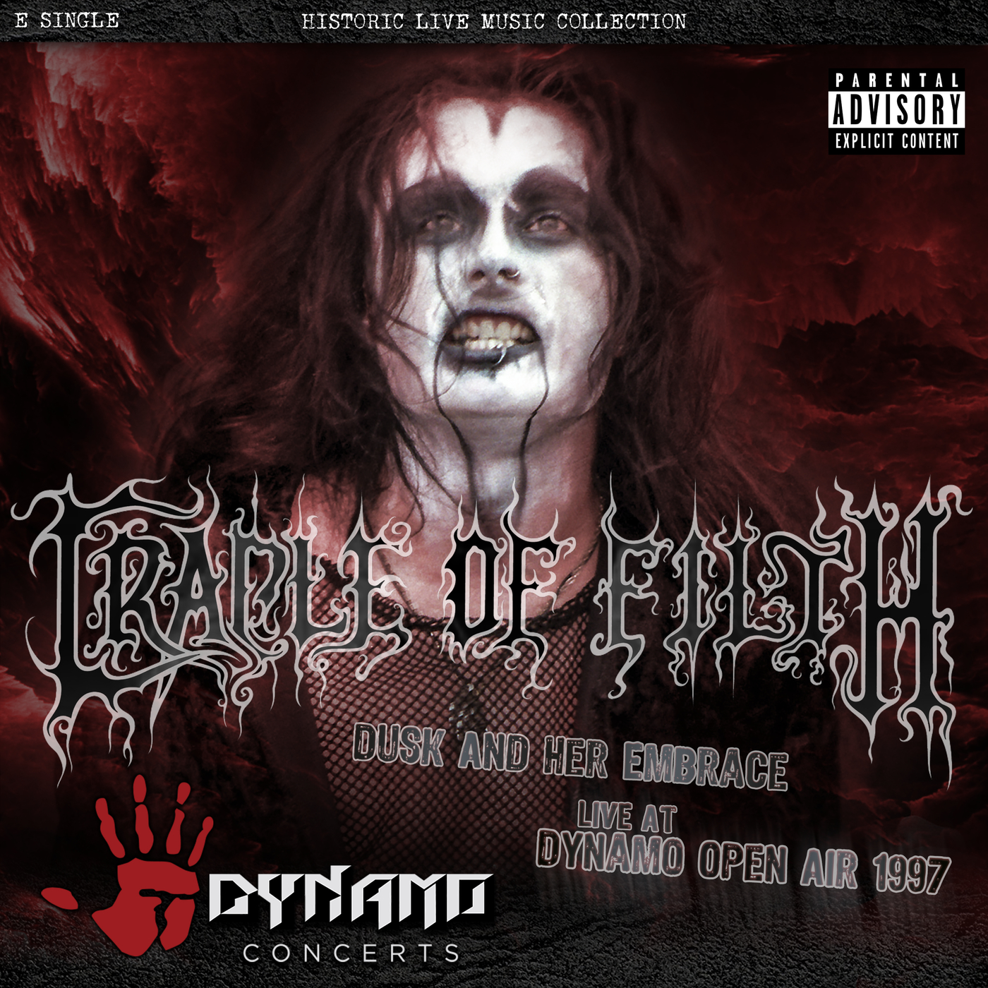 CRADLE OF FILTH - LIVE AT DYNAMO OPEN AIR 1997