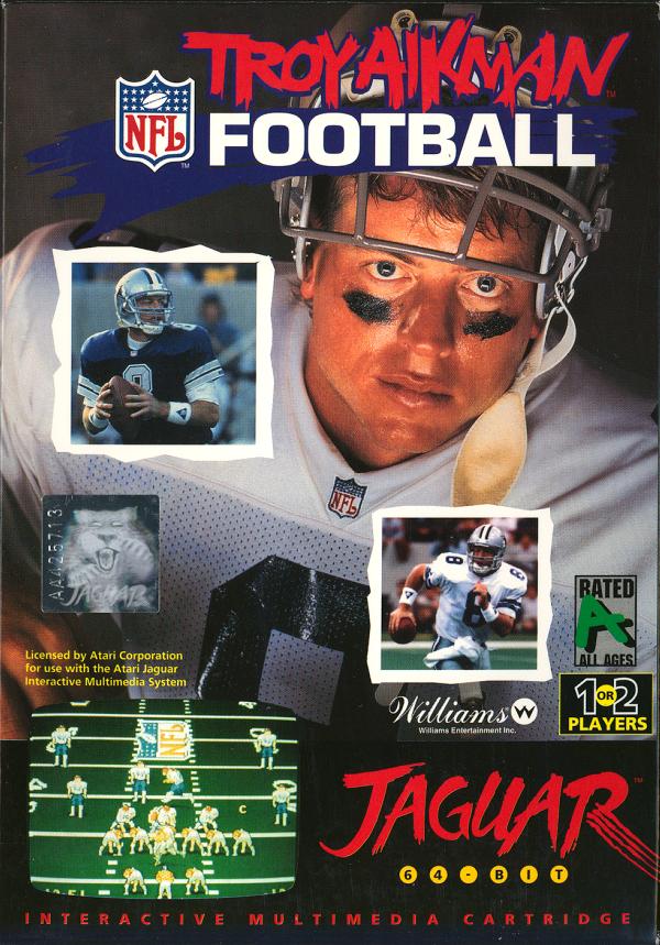 TROY AIKMAN NFL FOOTBALL - JAGUAR