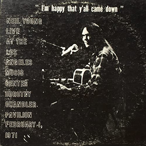 YOUNG, NEIL - DOROTHY CHANDLER PAVILION 1971