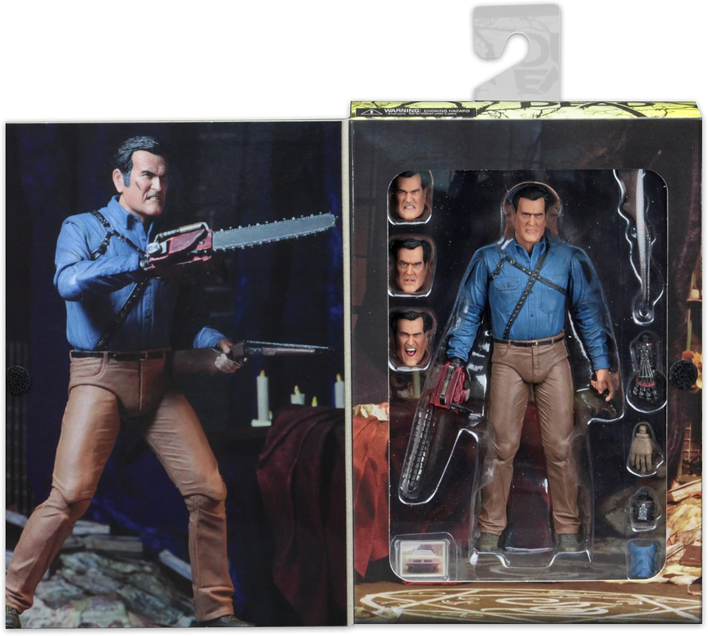 ASH VS. EVIL DEAD: ASH - NECA-LENTICULAR COVER