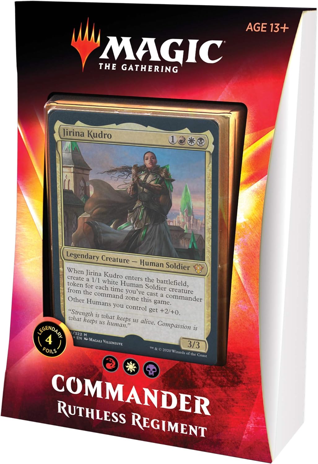 MAGIC THE GATHERING: RUTHLESS REGIMENT - COMMANDER-2020 IKORIA