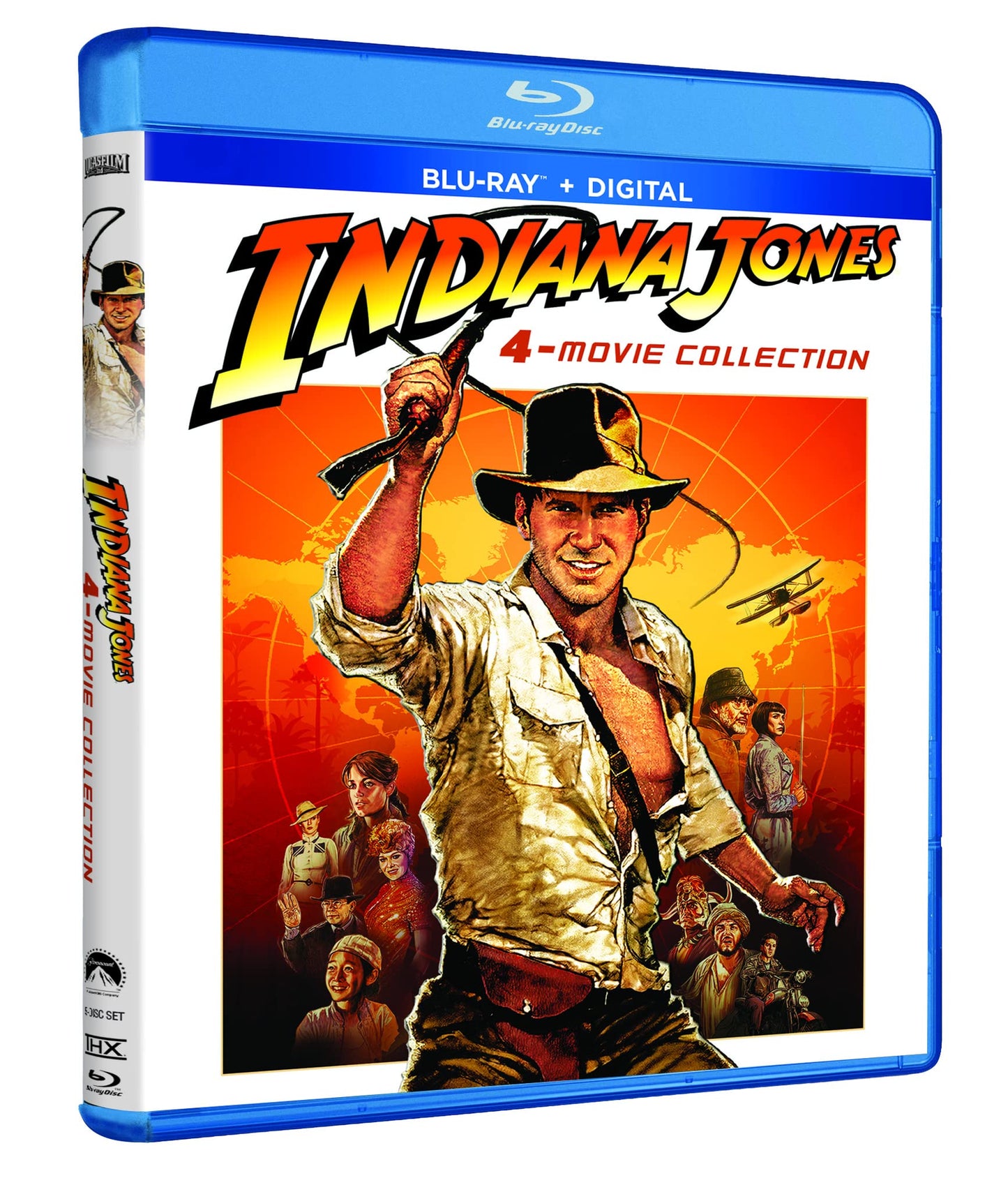 INDIANA JONES - BLU-4-MOVIE COLLECTION