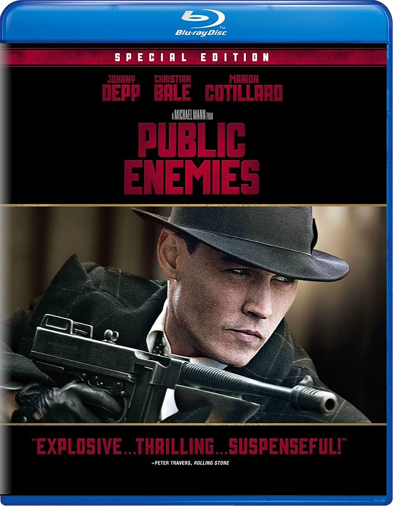 PUBLIC ENEMIES - BLU-2009-JOHNNY DEPP