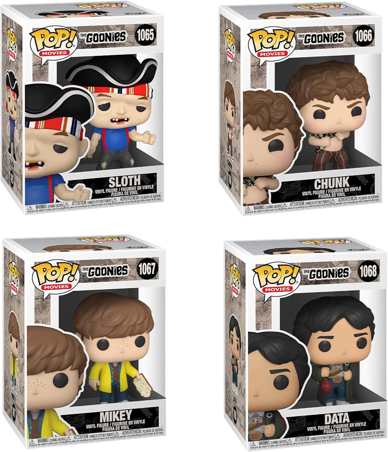 GOONIES: #1065/1066/1067/1068 - FUNKO POP!