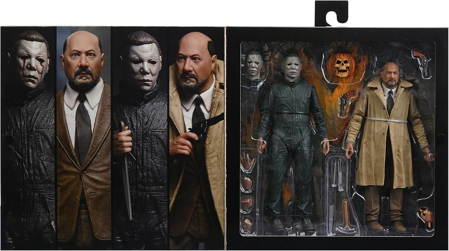 HALLOWEEN II: ULTIMATE MICHAEL MYERS & DR. LOOMIS - NECA-40 YEARS