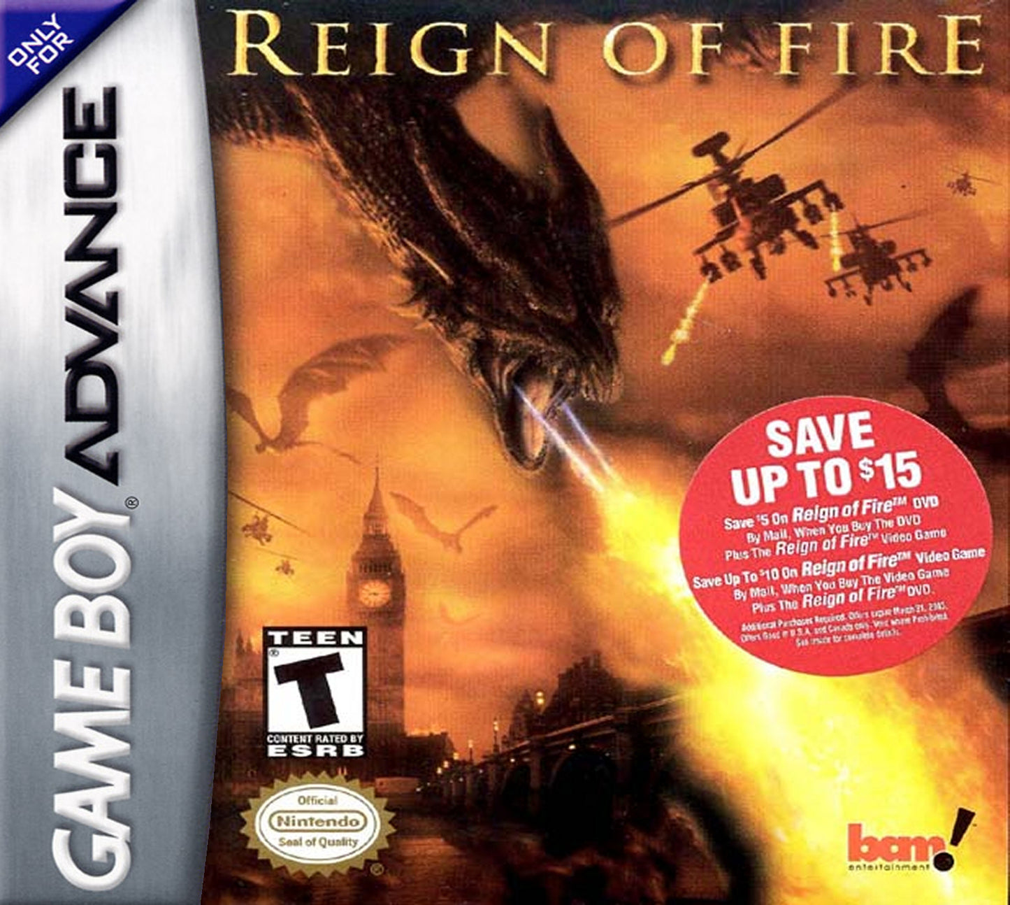 REIGN OF FIRE - GBA