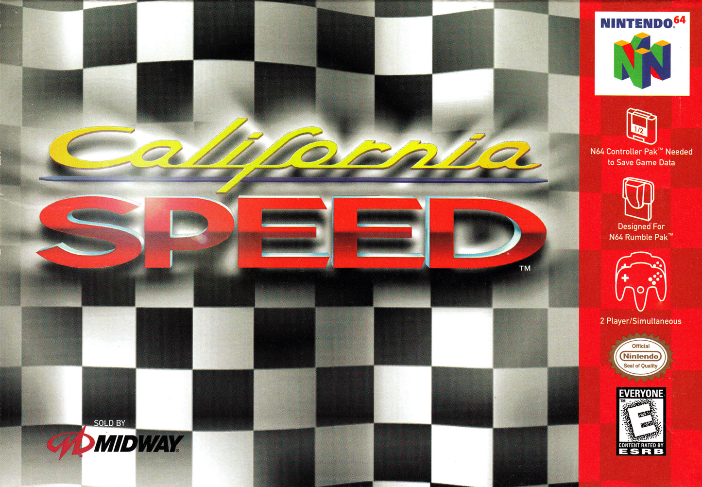 CALIFORNIA SPEED - N64