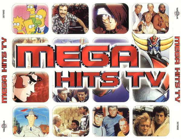 VARIOUS - MEGA HITS TV (4CD)