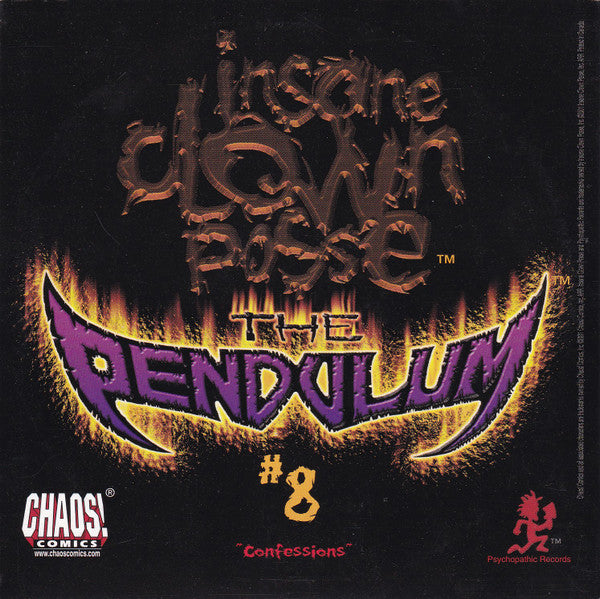 INSANE CLOWN POSSE - PENDULUM 8: CONFESSIONS (CDS)