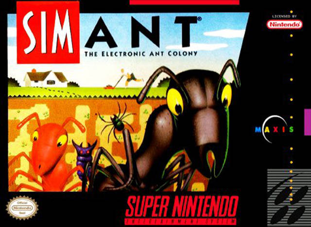 SIMANT - SNES (W/BOX & MANUAL)