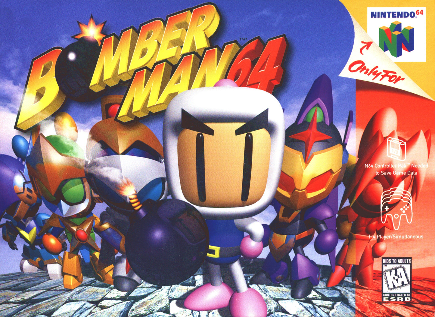 BOMBERMAN 64 - N64