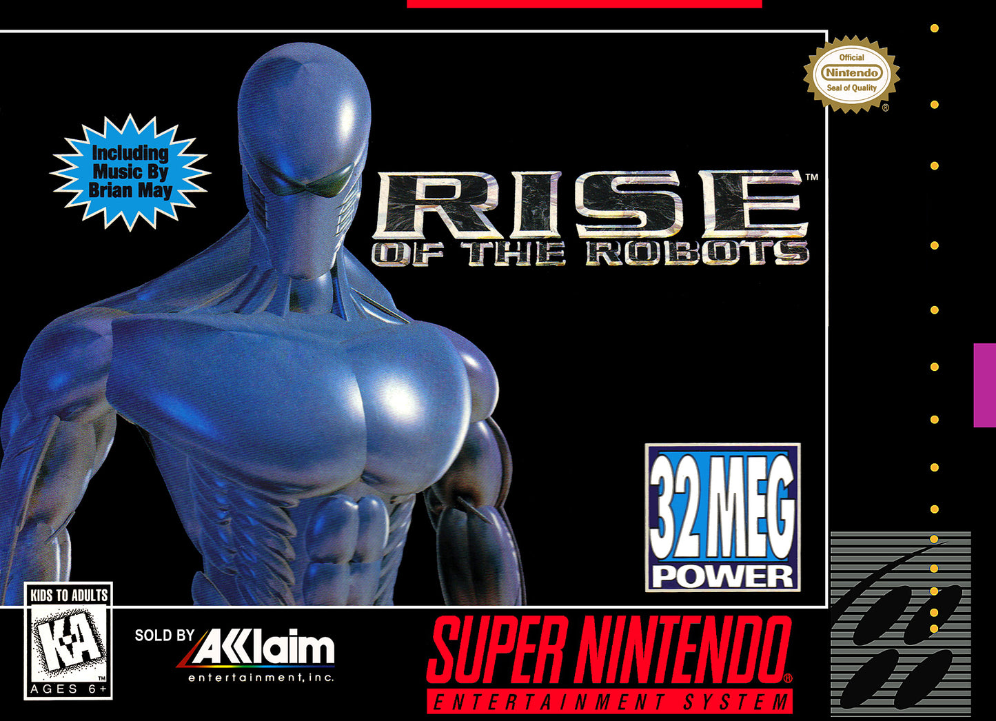 RISE OF THE ROBOTS - SNES (W/BOX)