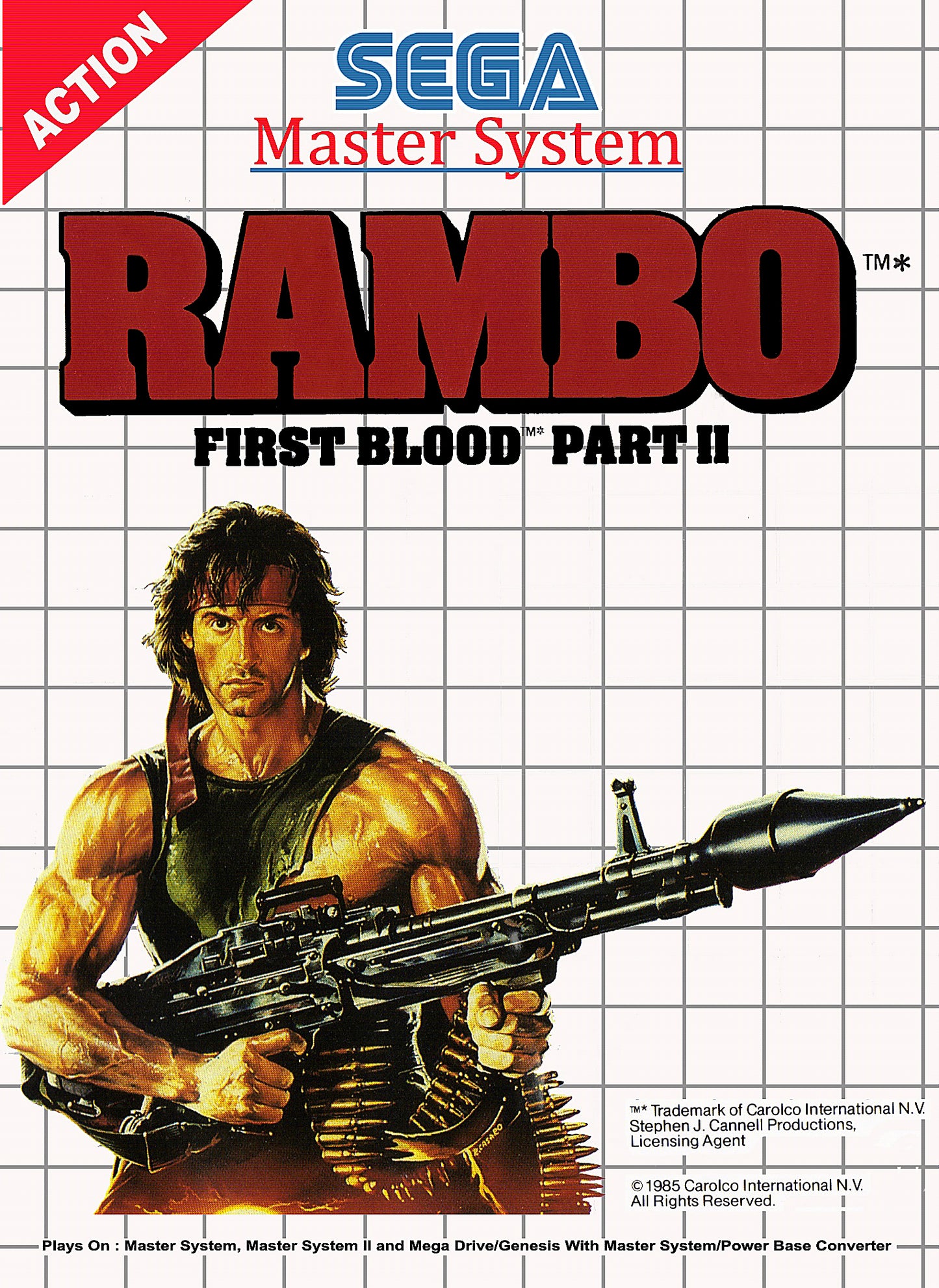 RAMBO: FIRST BLOOD PART II - MS