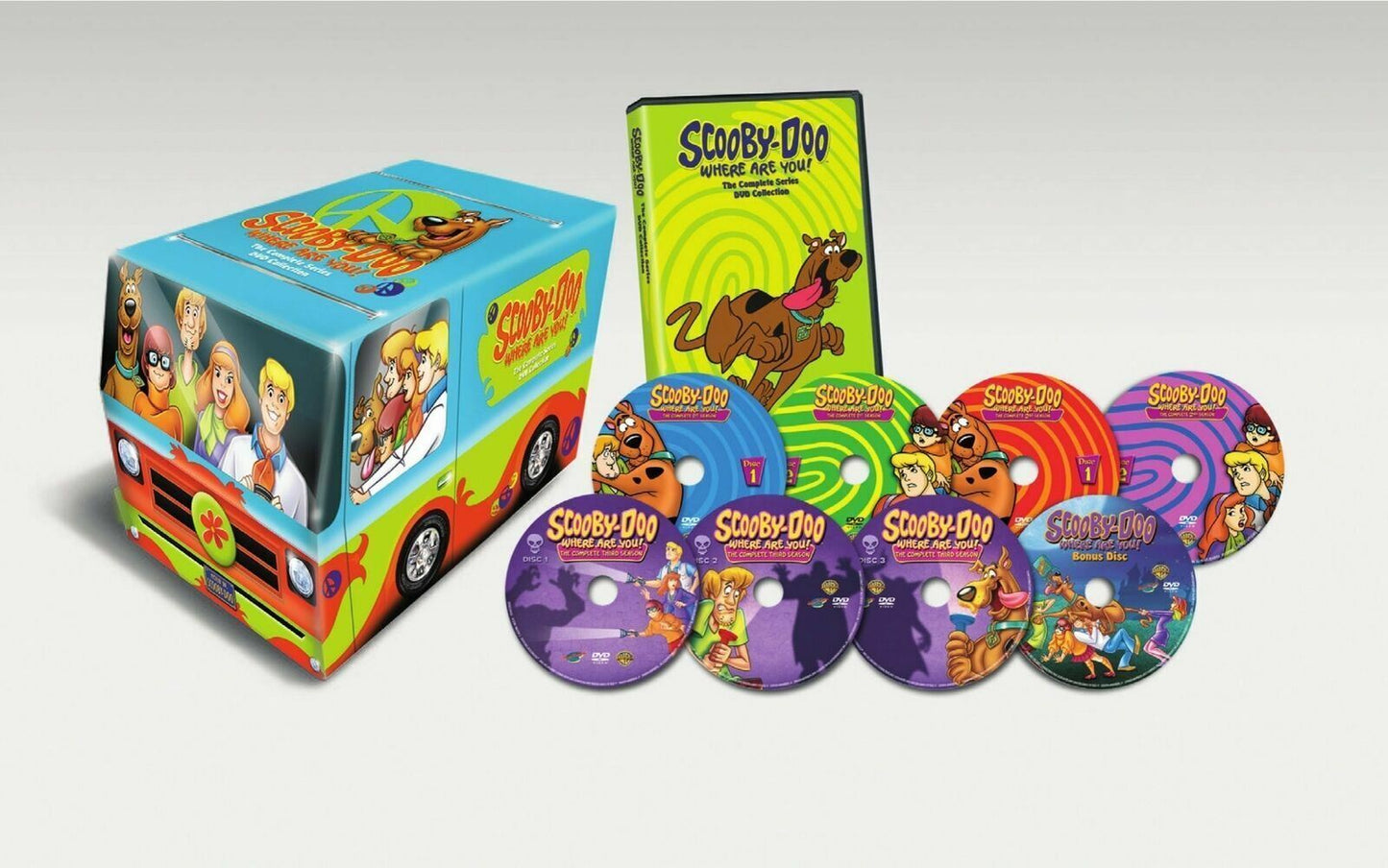SCOOBY-DOO, WHERE ARE YOU! - DVD-COMPLETE SERIES (W/VAN)