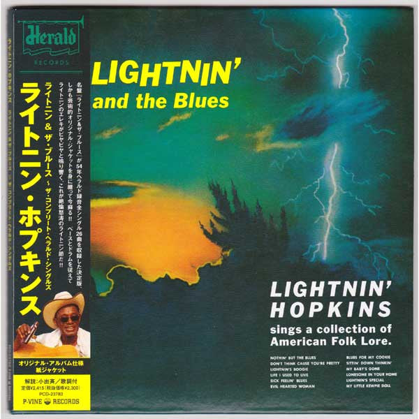 HOPKINS, LIGHTNIN' - LIGHTNIN' & THE BLUES