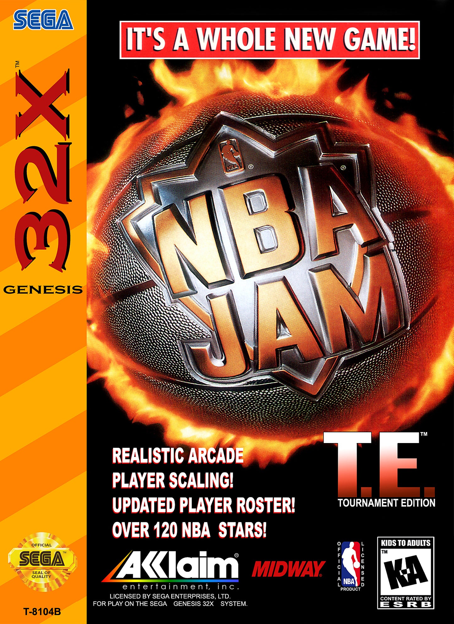 NBA JAM: TOURNAMENT EDITION - 32X