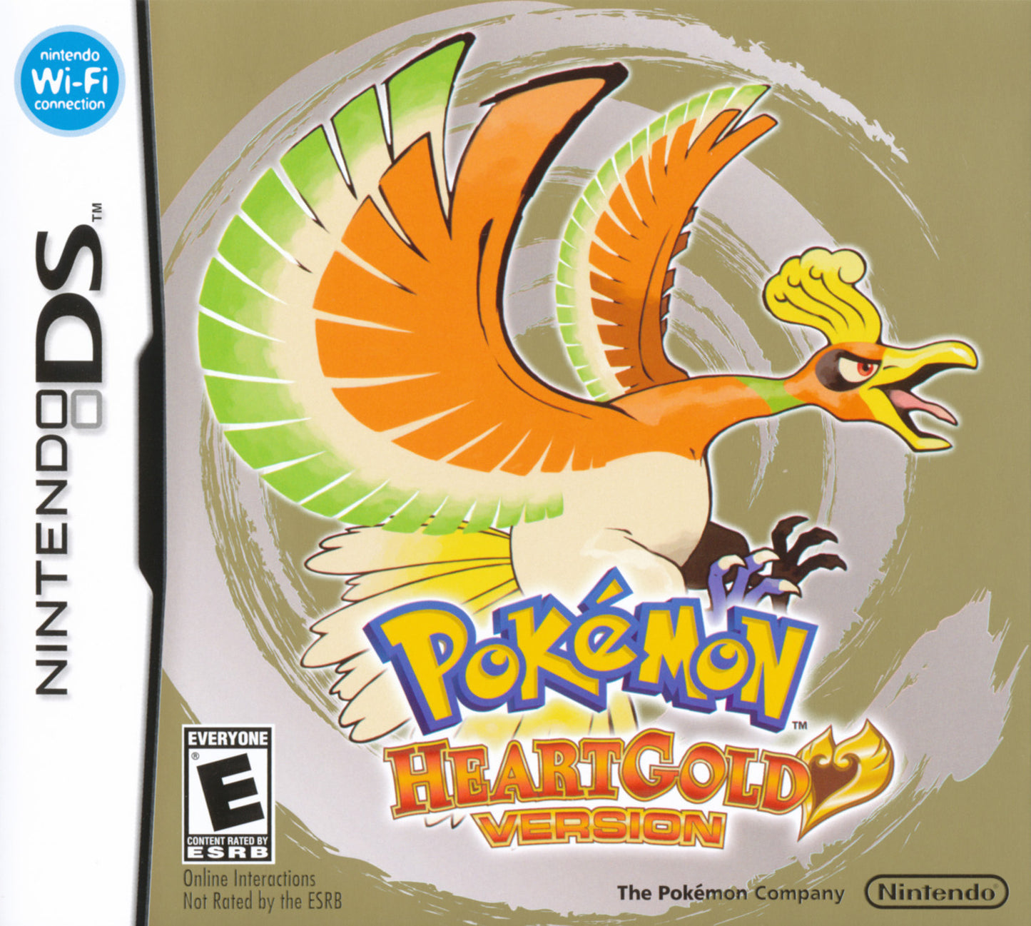 POKEMON: HEARTGOLD VERSION (CARTRIDGE ON - DS