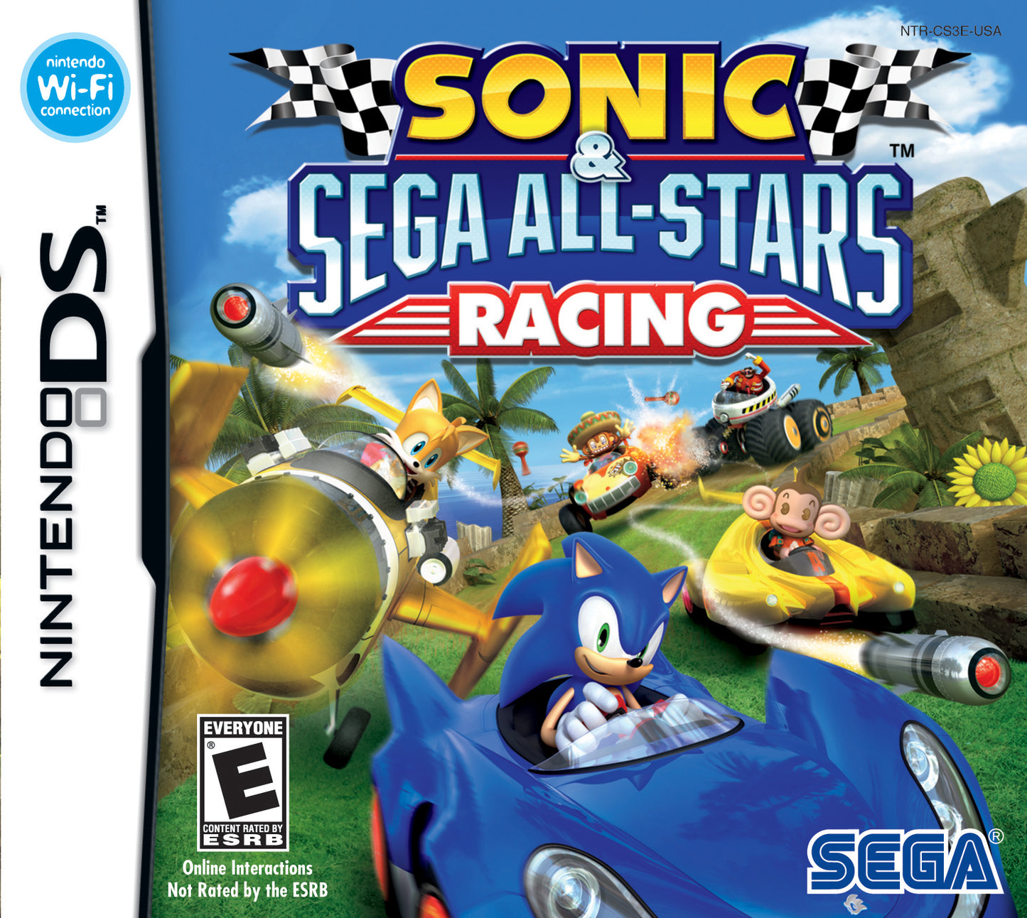 SONIC & SEGA ALL-STARS RACING (CARTRIDGE - DS