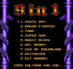 CALTRON 6-IN-1 - NES