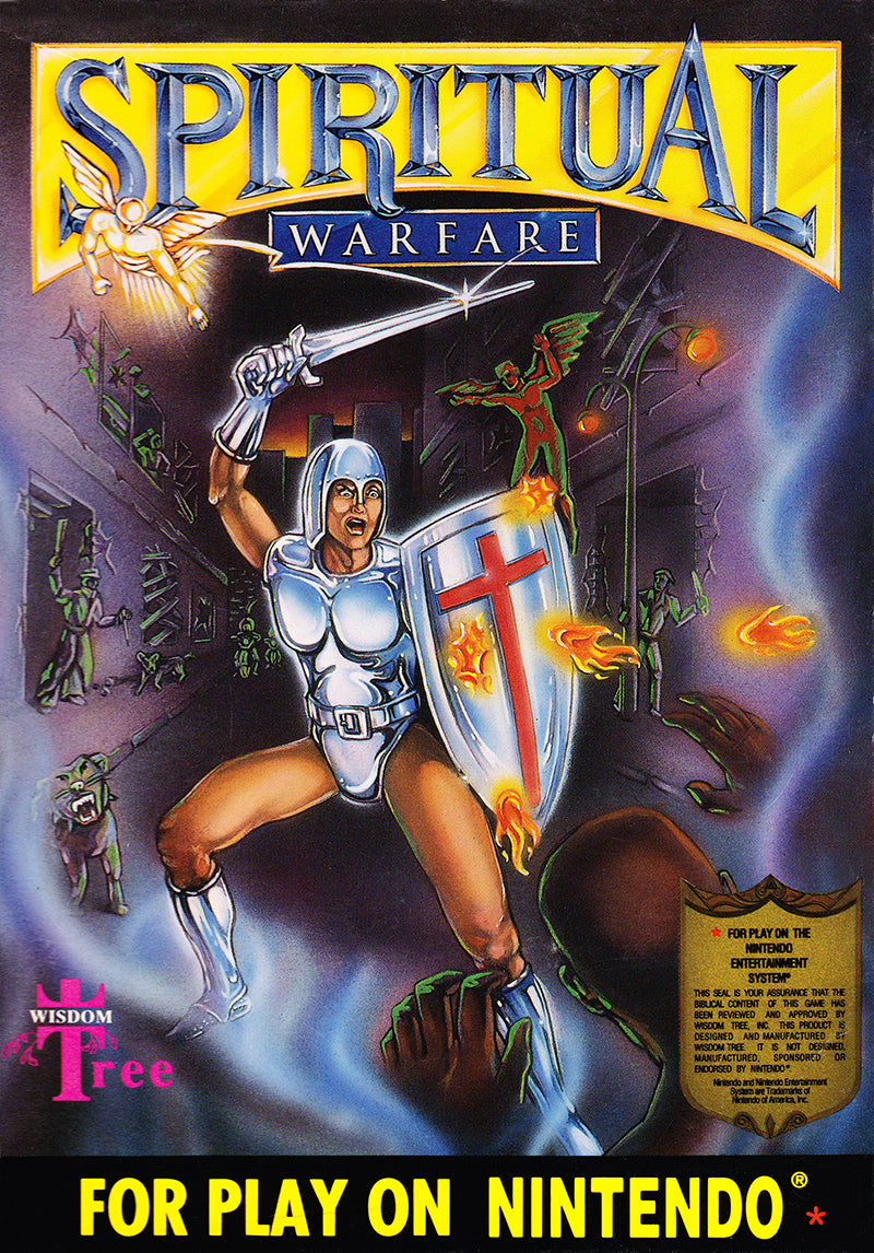SPIRITUAL WARFARE - NES (W/BOX & MANUAL)