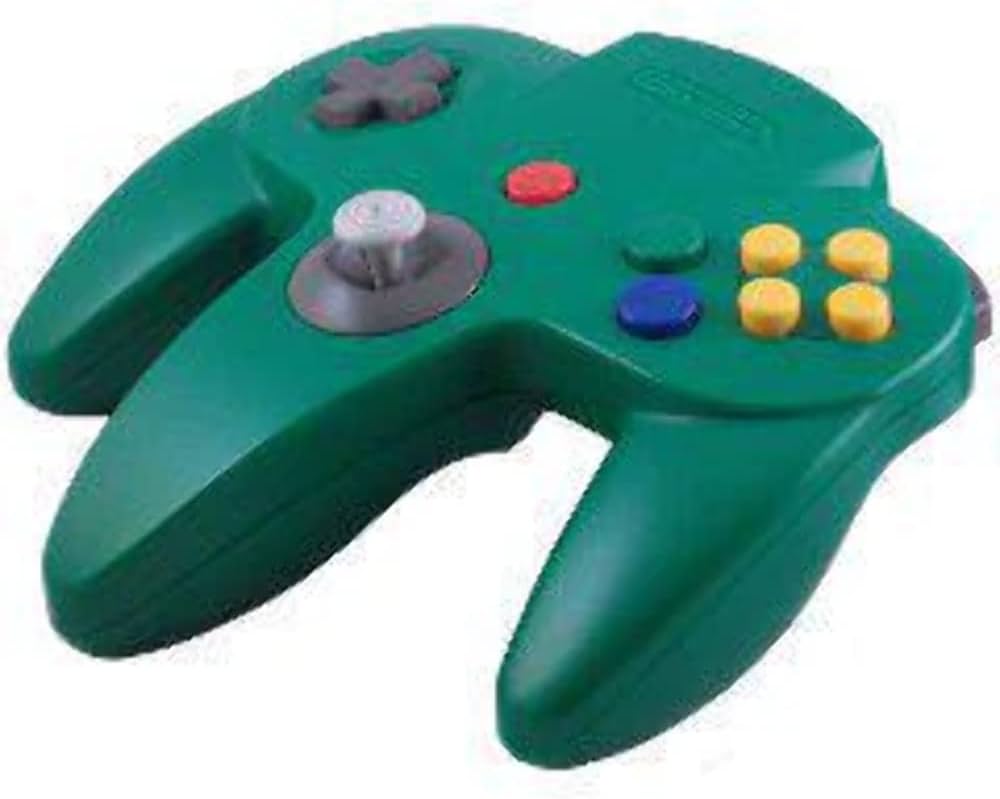 N64 CONTROLLER (HARDWARE) - N64-GREEN