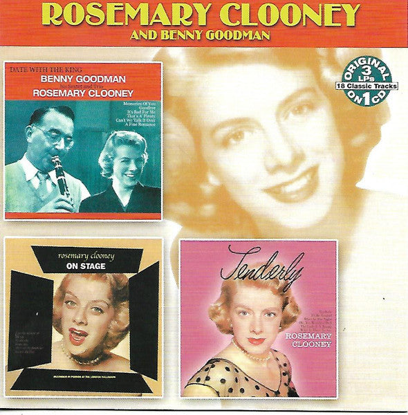 CLOONEY, ROSEMARY - DATE WITH KING/ON STAGE/TENDERLY