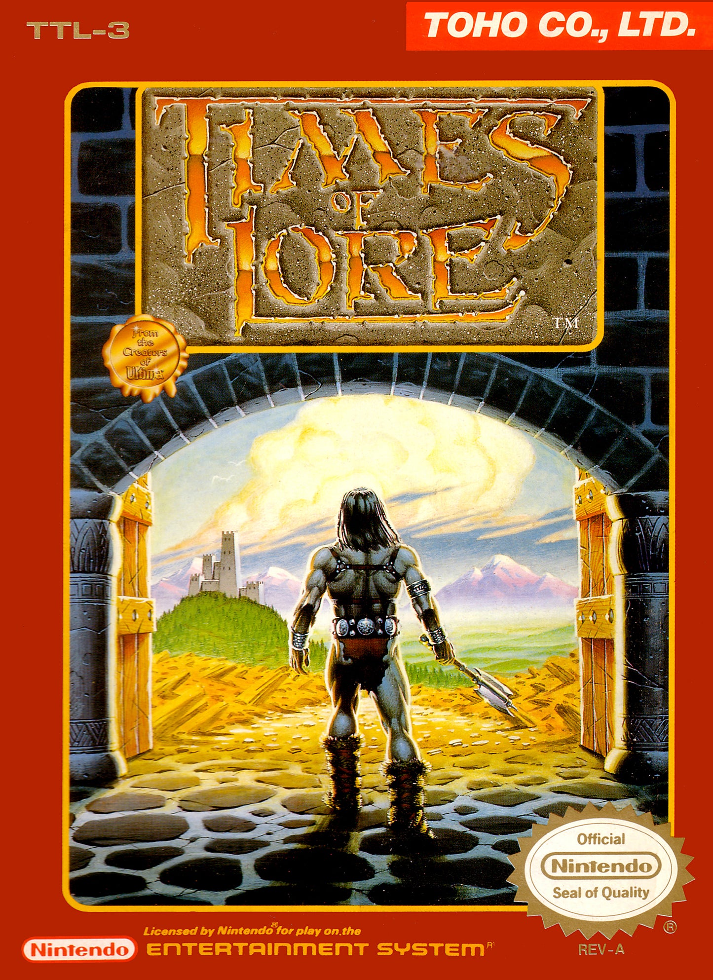 TIMES OF LORE - NES (W/BOX & MANUAL)