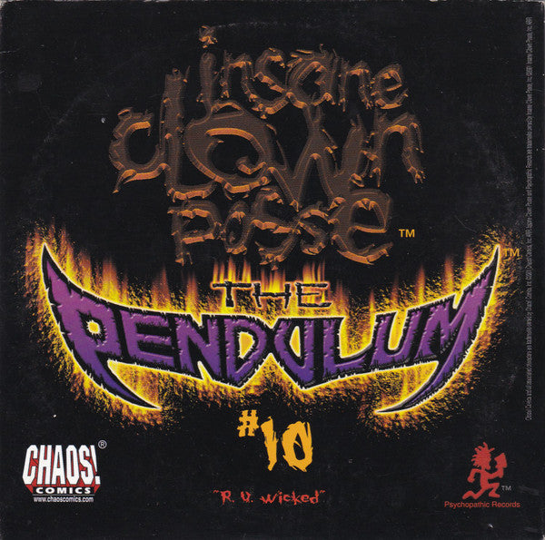 INSANE CLOWN POSSE - PENDULUM 10: R.U. WICKED (CDS)