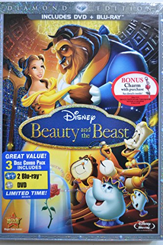 BEAUTY & THE BEAST (ANIMATED) - BLU-1991-DISNEY-DVD CASE