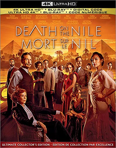 DEATH ON THE NILE - BLU-4K-2022-KENNETH BRANAGH-INC. BLU COP