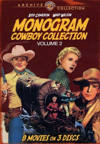 MONOGRAM COWBOY COLLECTION - DVD-VOLUME 2-WARNER ARCHIVE (4 DISCS)