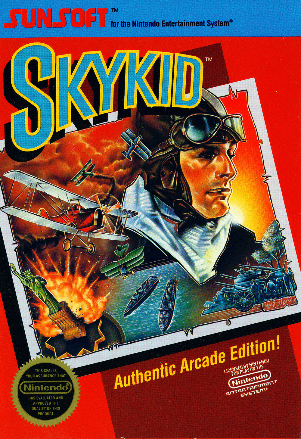 SKY KID - NES (W/BOX)