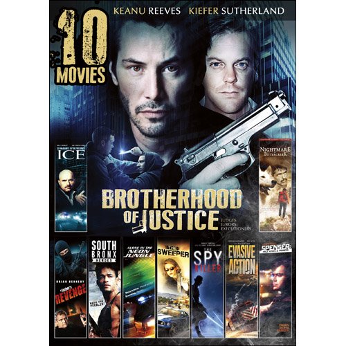 ICE/A FATHERS REVENGE/SOUTH BRONX/ALONE - DVD-BROTHERHOOD OF JUSTICE 10 MOVIE PACK