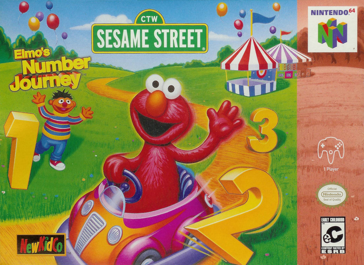 ELMO'S NUMBER JOURNEY - N64