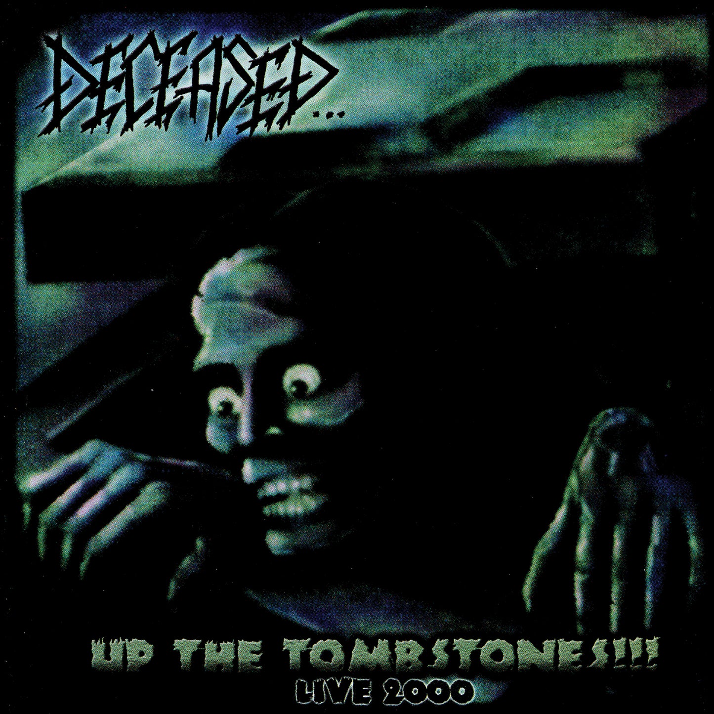 DECEASED - UP THE TOMBSTONES