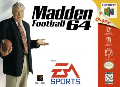 MADDEN 64 - N64 (W/BOX & MANUAL)