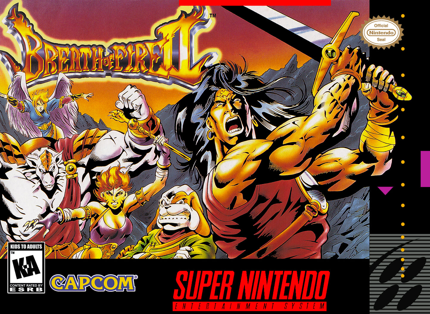 BREATH OF FIRE - SNES (W/BOX)