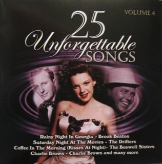VARIOUS - 25 UNFORGETTABLE SONGS VOL 4