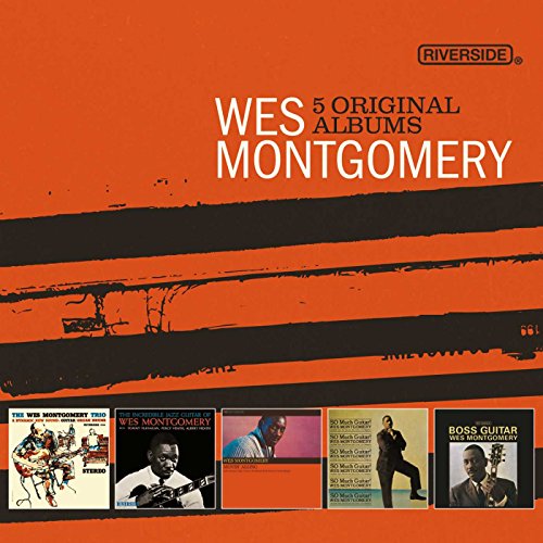 MONTGOMERY, WES - 5 ORIGINAL ALBUMS (5CDS)