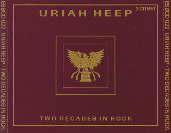 URIAH HEEP - TWO DECADES IN ROCK-3CDS