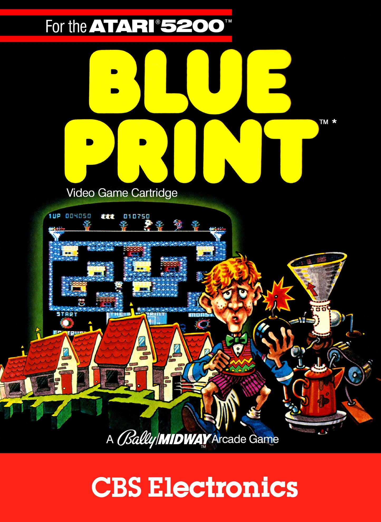 BLUE PRINT - ATARI5200