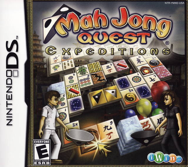 MAHJONG QUEST: EXPEDITIONS (CARTRIDGE ON - DS